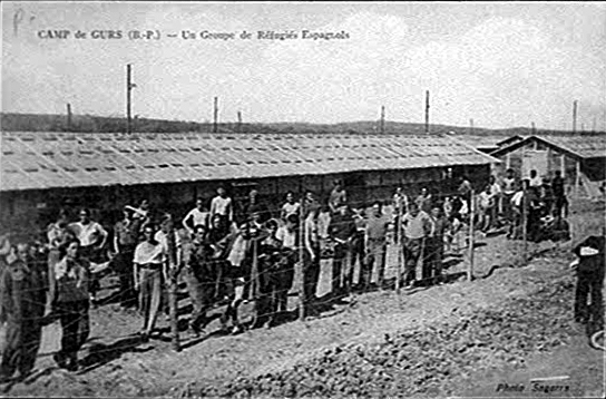 camp-de-gursb-p-un-groupe-de-refugies-espagnols